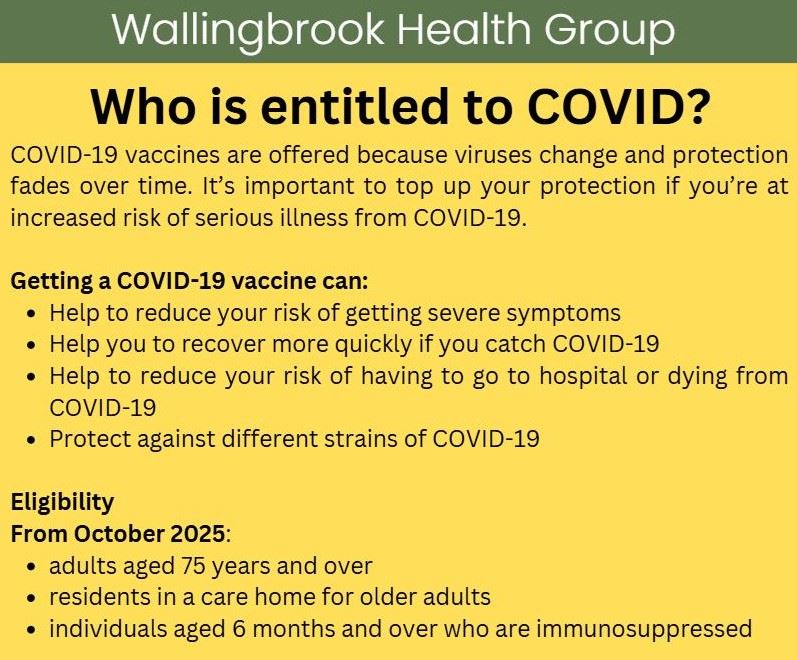 Covid entitlement